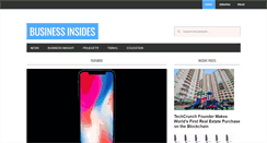 Desktop Screenshot of businessinsides.com