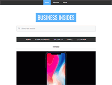 Tablet Screenshot of businessinsides.com